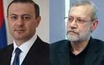 گفتگوی دبیر شورای امنیت ارمنستان با لاریجانی/ به زودی شکل جدید همکاری ترسیم خواهد شد