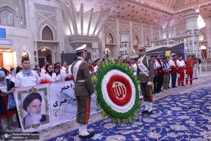 تجدید میثاق اعضای بسیج هلال احمر با آرمان های حضرت امام خمینی (1)