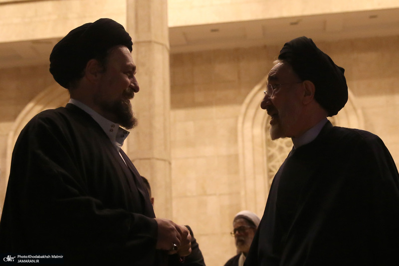 تجدید میثاق مجمع روحانیون مبارز و مجمع مدرسین و محققین حوزه علمیه قم با امام خمینی (س)