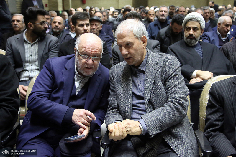 مراسم ترحیم مادر محمد شریعتمداری