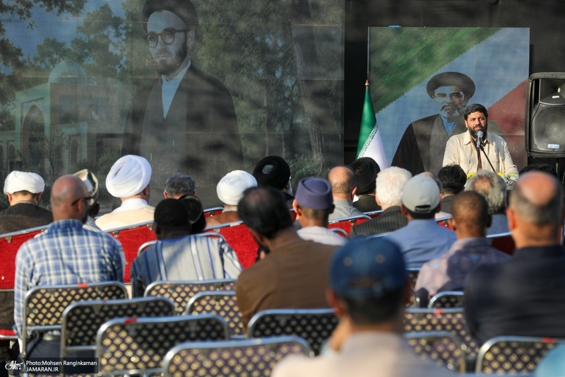 مراسم رونمایی از بنای یادمان مزار شهید سید علی اندرزگو