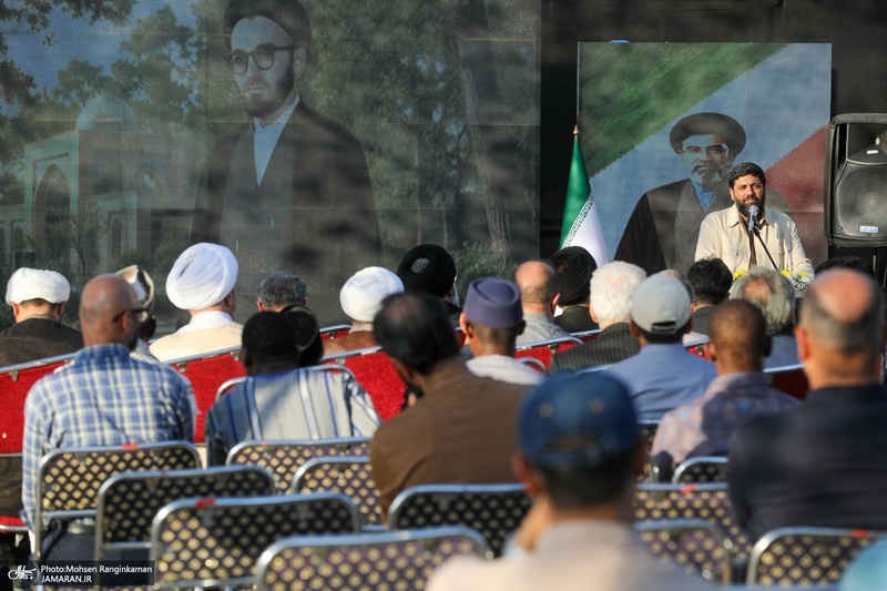 مراسم رونمایی از بنای یادمان مزار شهید سید علی اندرزگو