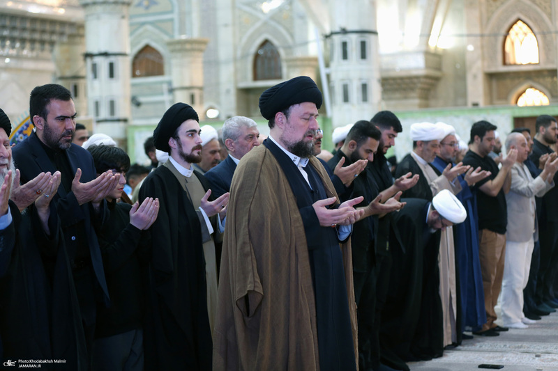 مراسم تحویل سال نو در حرم مطهر امام خمینی (س)