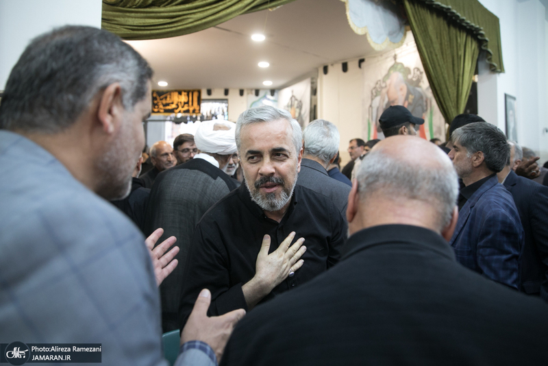 مراسم چهلمین روز شهادت سپهبد حسین سلامی