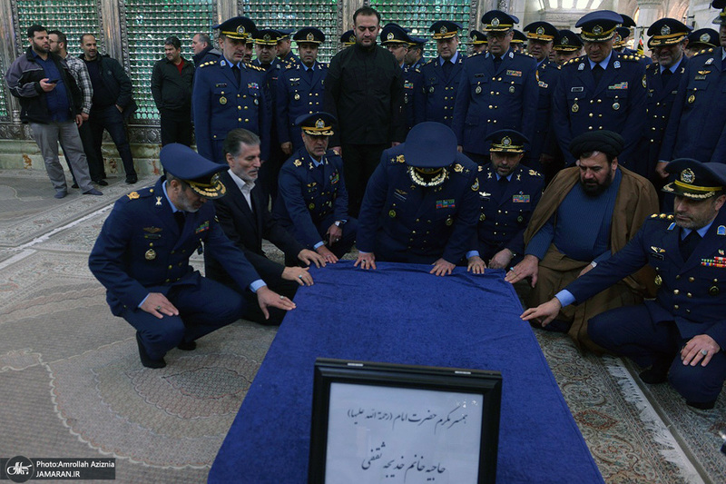 تجدید میثاق فرماندهان نیروی هوایی ارتش با آرمان های حضرت امام (س)