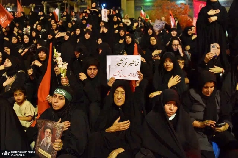 مراسم وداع با رهبر شهید انقلاب در مصلی تهران- 7