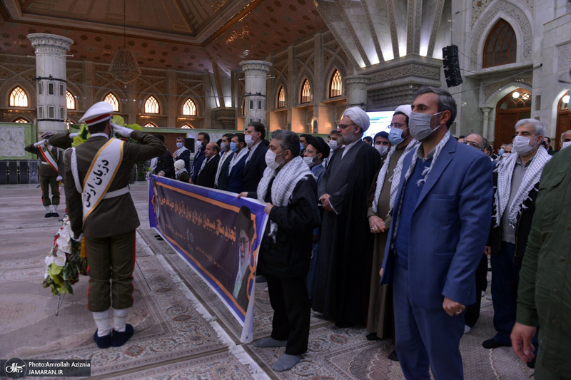 تجدید میثاق بسیجیان شهرداری تهران با آرمان های حضرت امام خمینی(س)