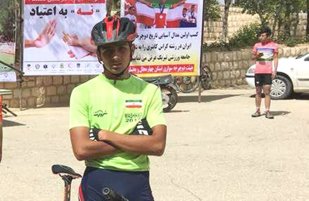 دوچرخه سوار خراسانی مقام دوم کشور را به دست آورد