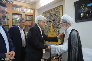 دومین روز سفر محمدرضا عارف به قم