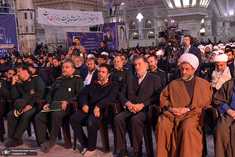 گردهمایی سراسری بسیج دانشجویی و طلاب در حرم مطهر امام خمینی (س) - 1