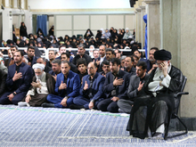 برگزاری دومین روز مراسم سوگواری امیرالمؤمنین(ع) در حسینیه امام خمینی