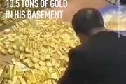 کشف 13.5 تن طلا از زیرزمین خانه شهردار سابق گانژو