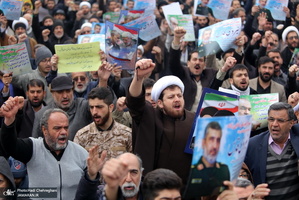 راهپیمایی حمایت از اقتدار و صلابت نظام مقدس جمهوری اسلامی ایران در قم