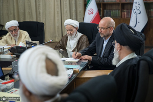 حضور قالیباف در جلسه شورای نگهبان 