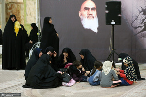 مراسم چهلمین روز ارتحال آیت الله حاج شیخ محمد رضا رحمت در حرم مطهر امام خمینی (س)