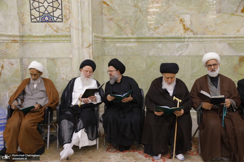 مراسم بزرگداشت آیت الله ضیاالدین نجفی تهرانی