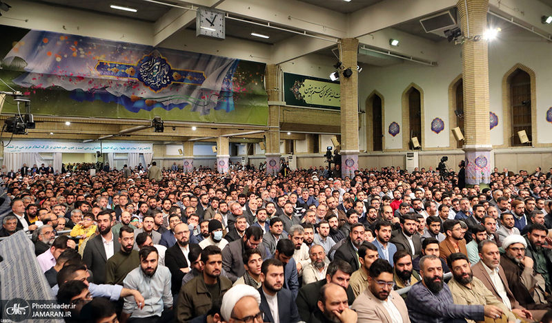 دیدار مداحان اهل‌بیت (ع) با رهبر معظم انقلاب