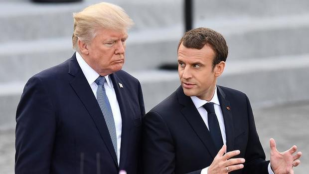 فرانسه: ماکرون و ترامپ به همکاری در خصوص ایران ادامه می‌دهند