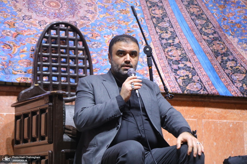 احیای شب بیست و یکم ماه رمضان در تکیه حاج سید حسن قم