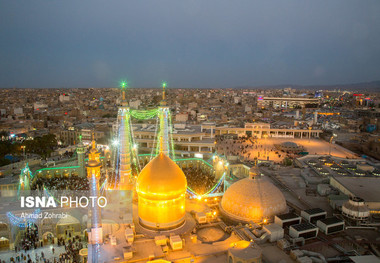 قم غرق شادی در سالروز ولادت امام رئوف