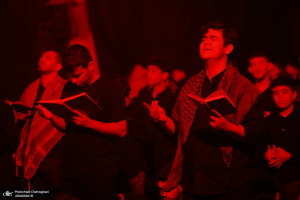 احیای شب بیست و یکم ماه مبارک رمضان در گلزار شهدای قم‎