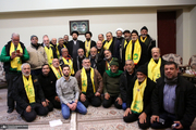 دیدار جمعی از خانواده های شهدای حزب الله لبنان با سیدحسن خمینی 