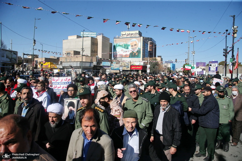 مراسم بزرگداشت 12 بهمن و گلباران بیت امام خمینی(س) در قم