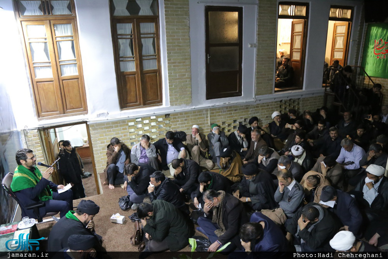 مراسنم عزاداری شهات حضرت زهرا(س) در بیت تاریخی امام خمینی در قم