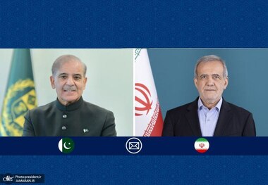 گفت‌وگوی تلفنی سران ایران و پاکستان/ پزشکیان: پذیرش پیشنهاد پاکستان نشانه رویکرد مقتدرانه و مسئولانه ایران است/ شهباز شریف: اسلام آباد بر ضرورت پایبندی همه طرف ها به آتش بس تاکید دارد