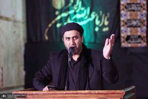 مراسم عزاداری شب عاشورای حسینی (ع) در حرم امام خمینی (س)