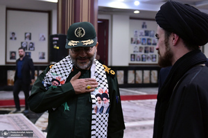 گردهمایی دانشجویان و طلاب بسیجی در حرم مطهر امام خمینی (س)