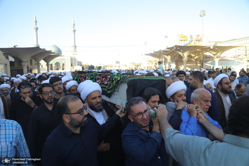 مراسم تشییع مرحوم استاد محمد حسین حشمت‌پور‎