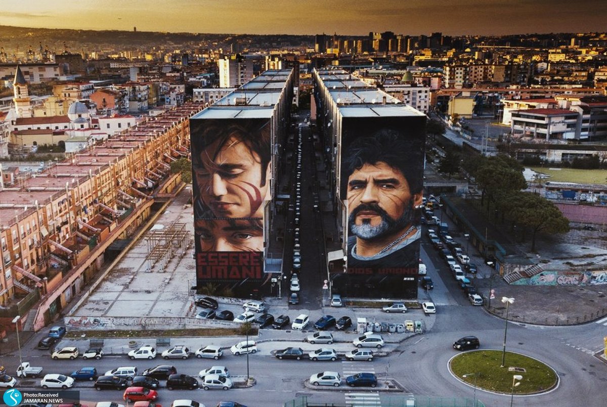 از مارادونا و مسی تا برایانت و توتی؛ اسطوره‌های جهان ورزش و هنر خیابانی +عکس