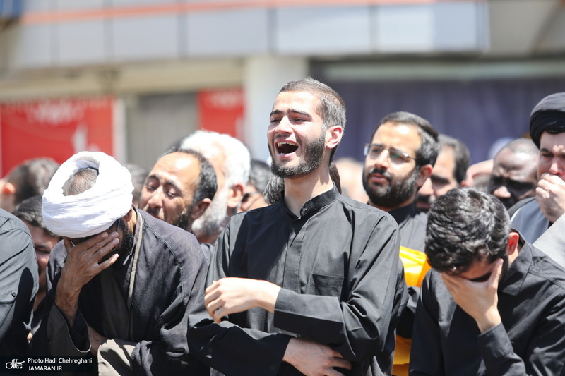 مراسم شهادت امام جعفر صادق(ع) با حضور آیت الله العظمی وحید خراسانی