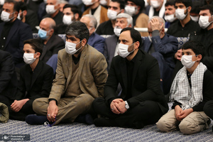 مراسم عزاداری شام شهادت حضرت فاطمه‌ زهرا (س) در حسینیه امام خمینی