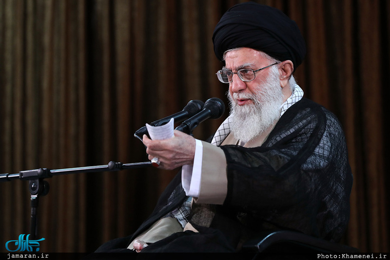 دیدار وزیر امور خارجه، سفیران و مسئولان نمایندگی‌های ایران در خارج از کشور با رهبر معظم انقلاب