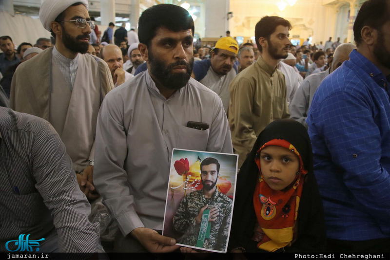 گرامیداشت شهید محسن حججی درحرم مطهر حضرت معصومه(س)