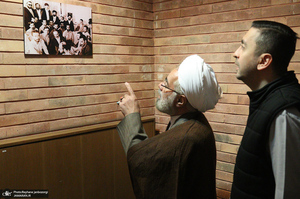 حضور حجت الاسلام و المسلمین مرتضی جوادی آملی در موسسه مطبوعاتی جماران