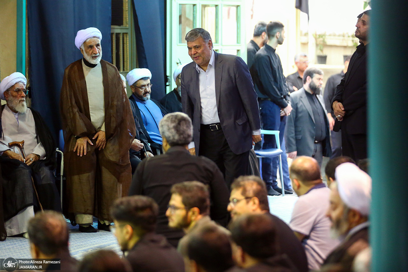 مراسم تشییع آیت الله حسن صانعی (ره) از حسینیه جماران - 3