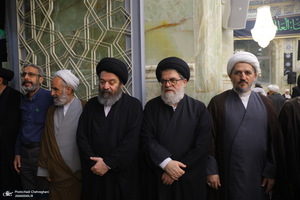 مراسم چهلمین روز ارتحال آیت الله العظمی شبیری زنجانی (ره)