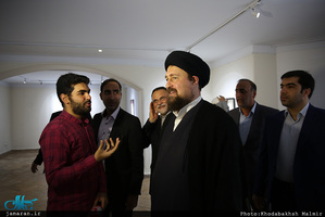 بازدید سید حسن خمینی از موسسه فرهنگی اکو