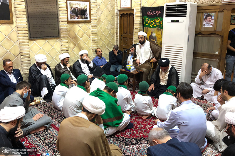 مراسم چهلم حجت الاسلام و المسلمین محتشمی پور(ره) در نجف اشرف
