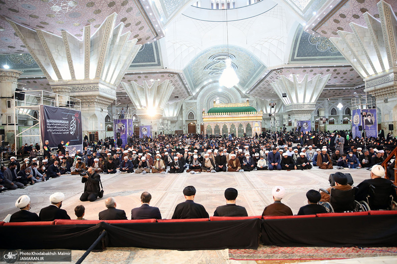 مراسم احیای شب بیست و سوم ماه رمضان در حرم مطهر امام خمینی (س)