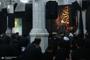 مراسم عاشورای حسینی در مدرسه عالی شهید مطهری