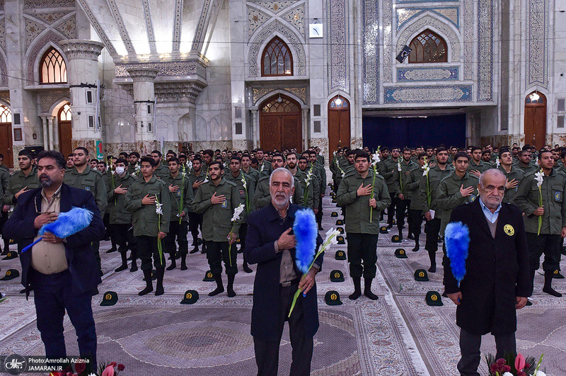 مراسم گل افشانی حرم مطهر امام خمینی (س)