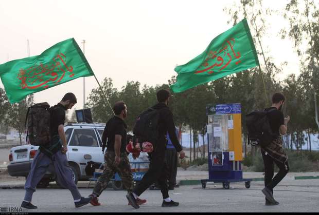 اجرای طرح هر زائر یک شهید در مرز مهران