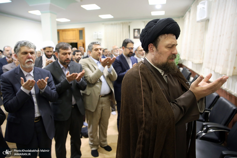 دیدار وزیر، معاونان و مدیران وزارت ارشاد با سید حسن خمینی