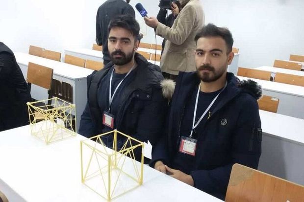 مسابقات «سازه‌های ماکارونی» در مهاباد برگزار شد
