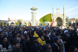 راهپیمایی و اجتماع «لبیک یا نصرالله» در قم