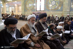 مراسم تشییع و خاکسپاری حجت الاسلام والمسلمین حاج شیخ عباس صالحی منش(ره)